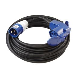Adapterkabel (haaks) 10m.