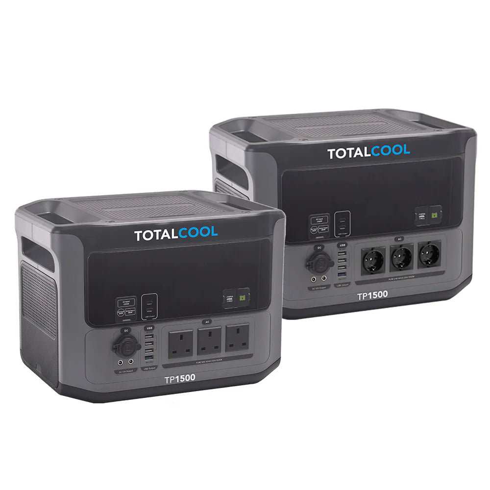 TotalPower 1500 – Draagbare Powerstation (1408Wh / 1500W)