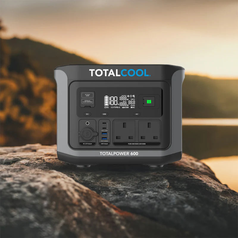 TotalPower 600 – Draagbare Powerstation (460Wh / 600W)