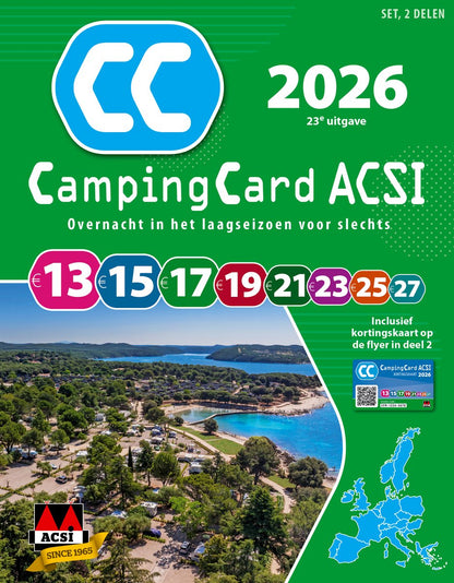ACSI Campinggids - CampingCard ACSI 2026