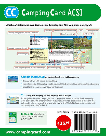ACSI Campinggids - CampingCard ACSI 2026
