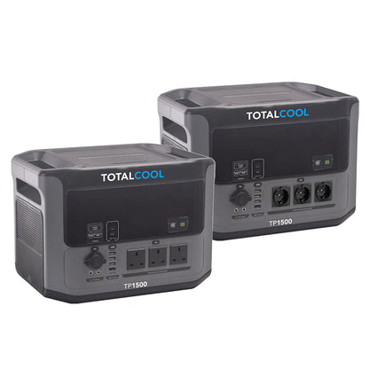 TotalPower 1500 – Draagbare Powerstation (1408Wh / 1500W)