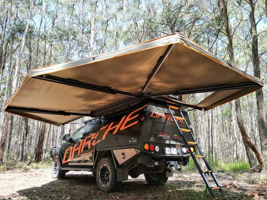 Darche 270 Freestanding Awning + RTT Entry LHS