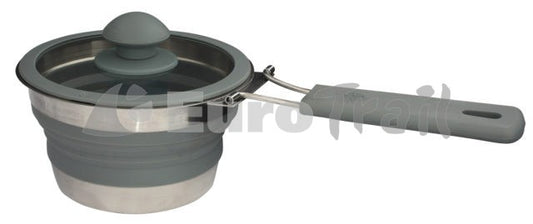 Euro trail opvouwbare steelpan met deksel