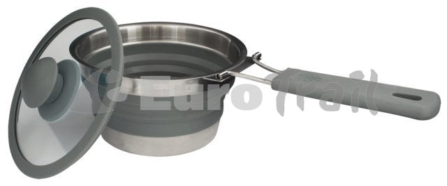 Euro trail opvouwbare steelpan met deksel