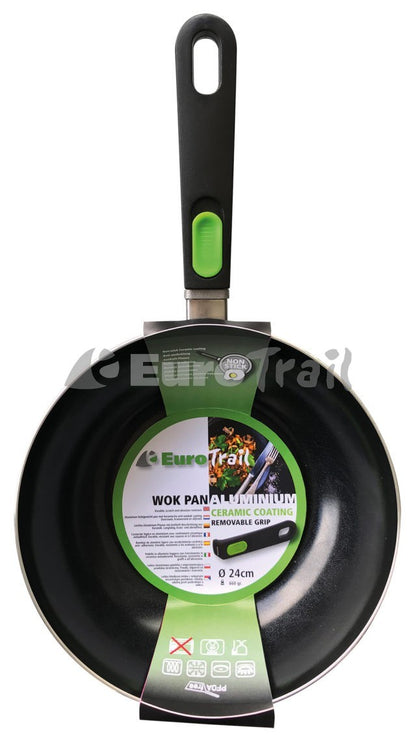 Euro Trail Aluminium wokpan Ø 24cm