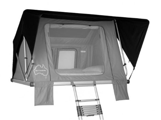 Sheepie Jimba Jimba 2.0 Medium Top Tent Fly, Black
