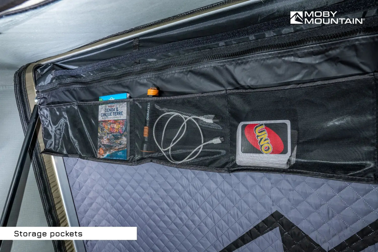 Moby Mountain Storage pockets