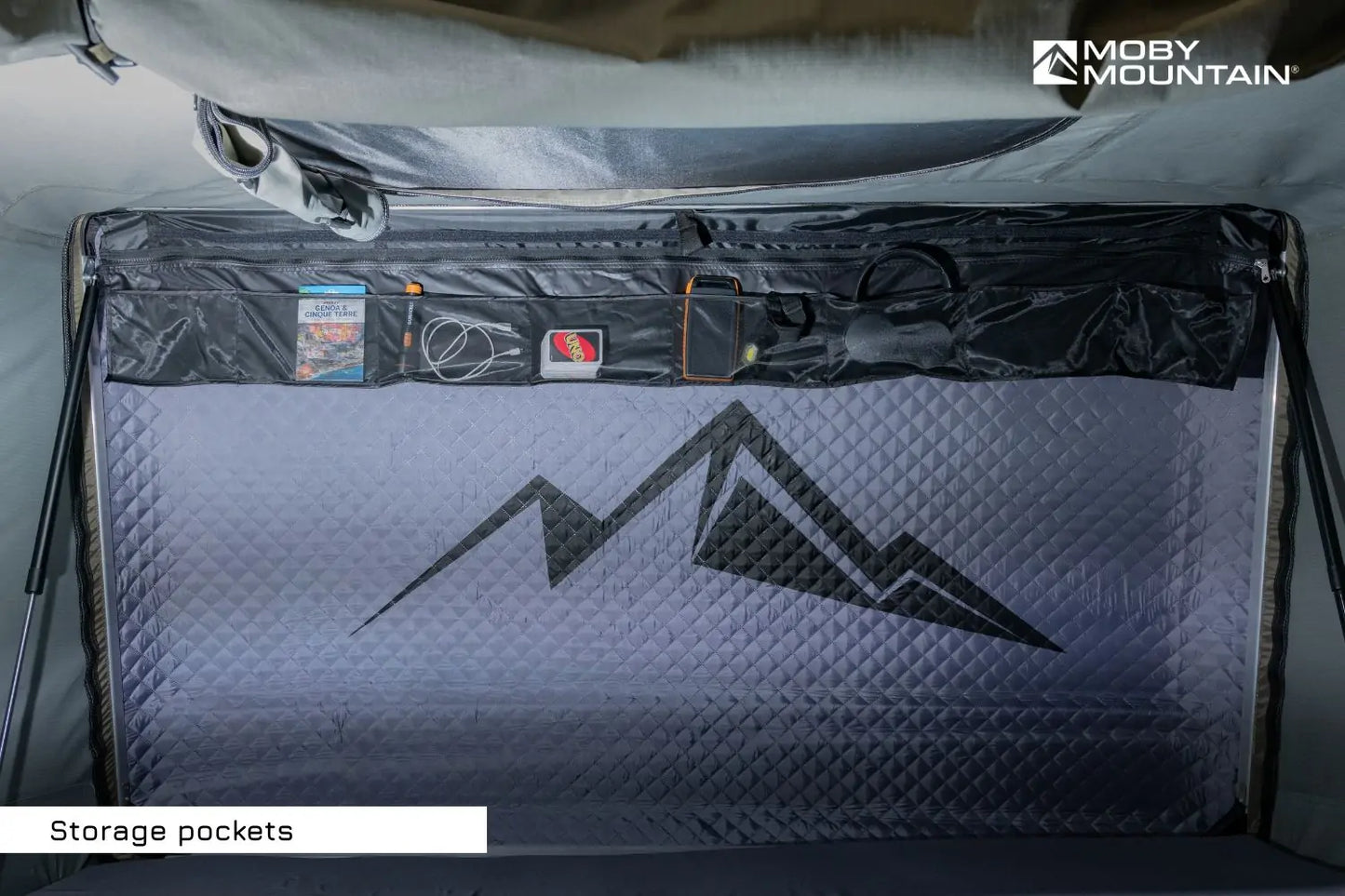 Moby Mountain Storage pockets