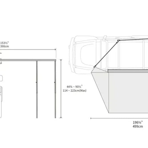 Ikamper Exoshell 270 Luifel