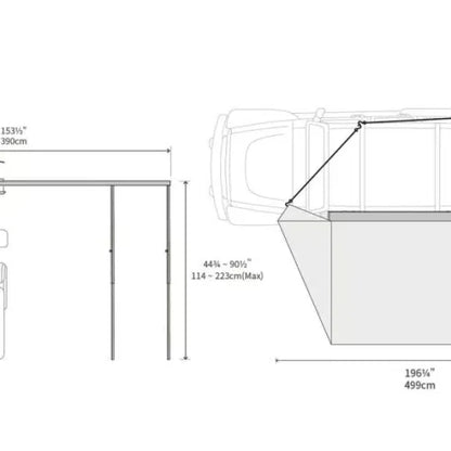 Ikamper Exoshell 270 Luifel