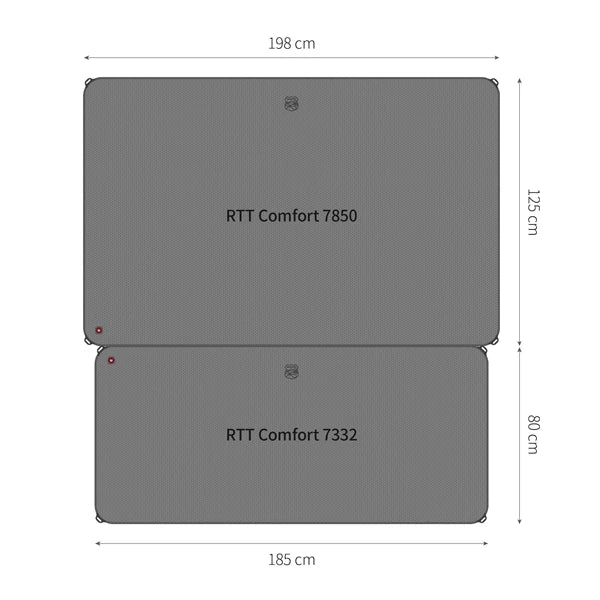 Ikamper Opblaasbaar Comfortmatras