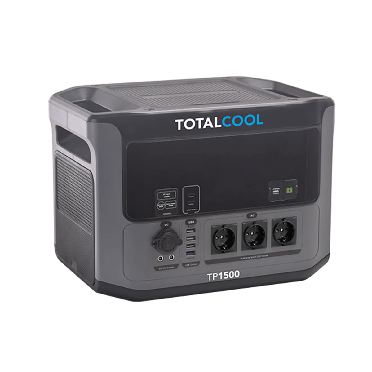 TotalPower 1500 – Draagbare Powerstation (1408Wh / 1500W)