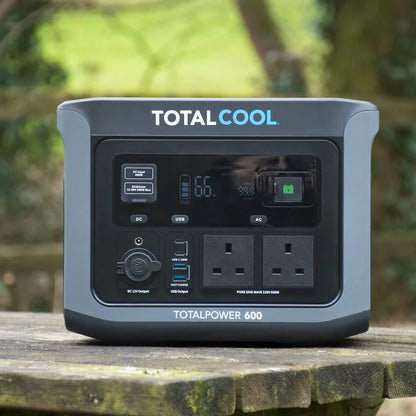 TotalPower 600 – Draagbare Powerstation (460Wh / 600W)